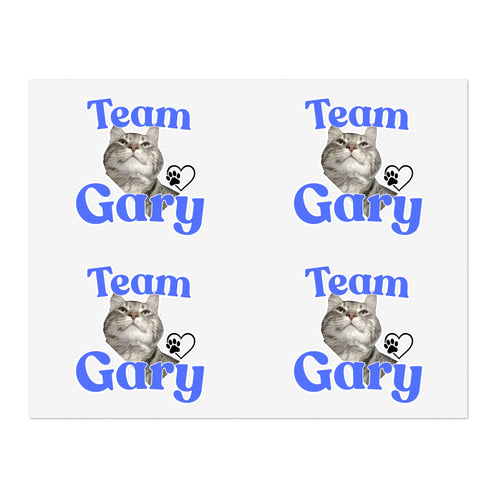4-Pack Team Gary Sticker Sheet